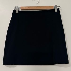 Aritzia Sunday Best Mini Slit Skirt